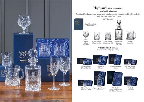 Royal Buckingham - Royal Scot Crystal - Engraved & Bespoke