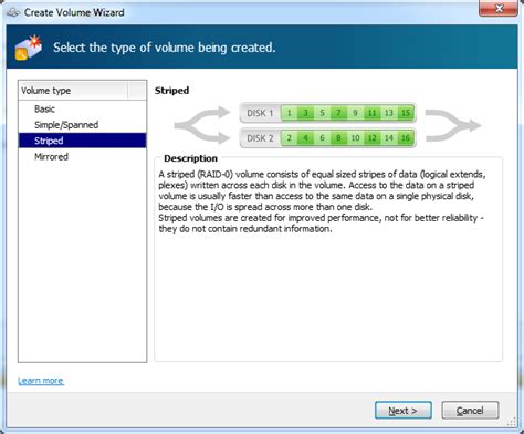 How to create a striped Parition in WindowsTim Tech Support