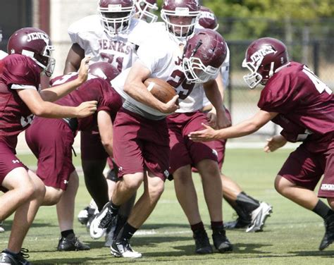 Football: Photo gallery: Jenks High School spring football practice