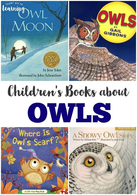 20 Beautiful Owl Books for Kids to Read! | Owl books, Preschool books, Books