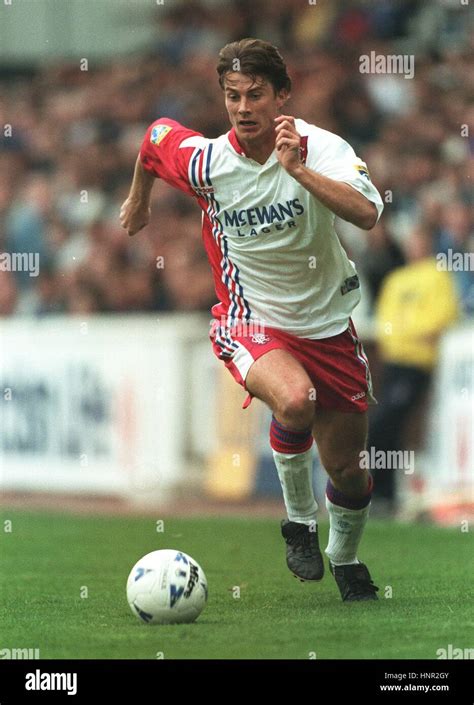 BRIAN LAUDRUP GLASGOW RANGERS FC 26 September 1996 Stock Photo - Alamy