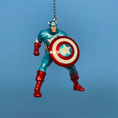 Captain America Ceiling Fan - Etsy Finland