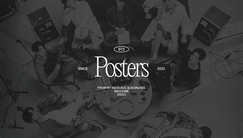 BTS POSTER SERIES VOL.4 :: Behance