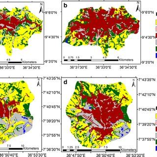 LST map of Nekemte City in 2001 (a) and in 2021 (b) and Jimma city in... | Download Scientific ...