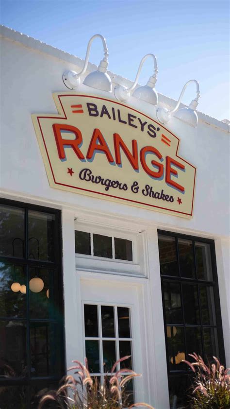 Baileys’ Range Restaurant Exterior Signs - Engraphix Architectural ...