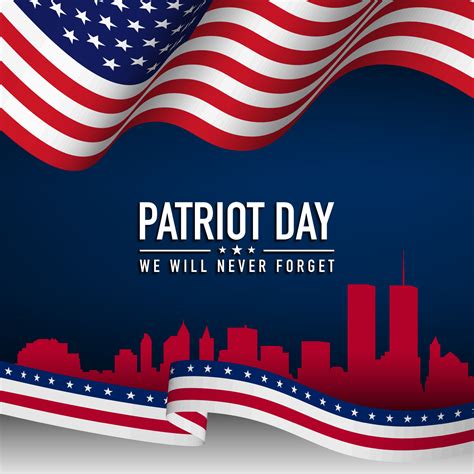 Patriot Day Background Design. Vector Illustration. 5309470 Vector Art ...