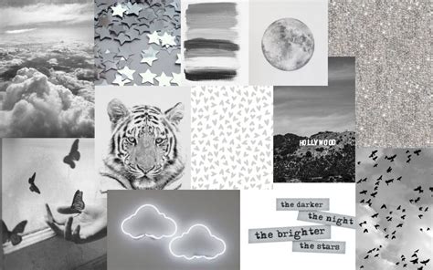 Grey aesthetic desktop wallpaper