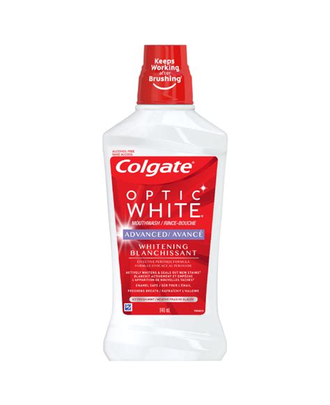 Colgate® Optic White® Whitening Mouthwash, Fresh Mint