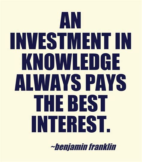 Benjamin Franklin On Education Quotes. QuotesGram