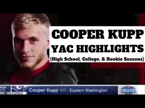 Cooper Kupp’s Best Yards after Catch Highlights from his High School, College, & Rookie NFL ...