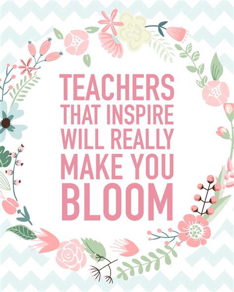 Free Printable Teacher Appreciation Quotes