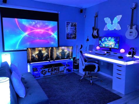 Richi-81 | Computer gaming room, Gaming room setup, Gamer room