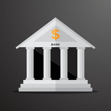 Bank building mockup picture 14425527 Vector Art at Vecteezy