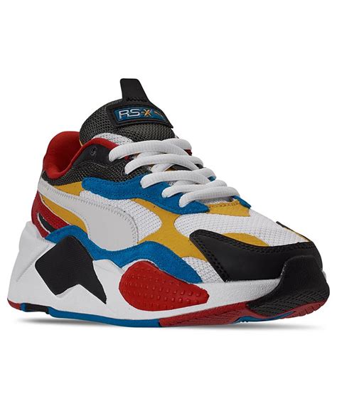 Puma Big Boys RS-X Puzzle Casual Sneakers from Finish Line & Reviews - Finish Line Kids' Shoes ...