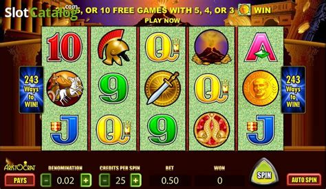 Pompeii (Aristocrat) Slot - Free Demo & Game Review