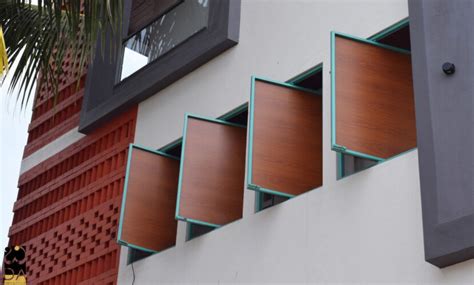 Contemporary Home With Brick Jaali Facade Built Using Local Materials | Bhadaginchala Design ...