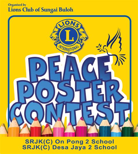 Lions Club of Sungai Buloh: Peace Poster Contest – It is more than a ...