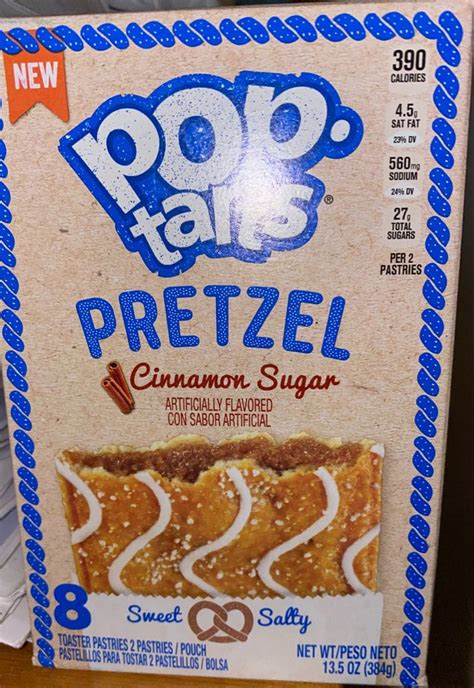 Pop-tarts pretzel cinnamon sugar toaster pastries | Pop tarts, Toaster ...