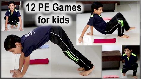 12 Fun physical education games at home | PE games | PE Home Learning | Indoor activities for ...