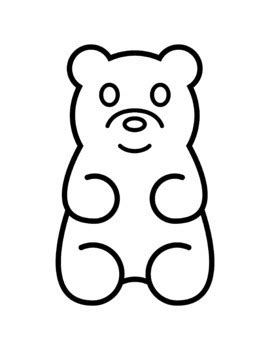 Gummy Bear Drawing | Free download on ClipArtMag