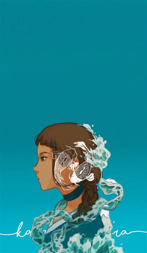 Katara Wallpaper | Ilustrações retro, Animes wallpapers, Avatar