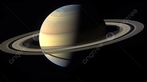 Saturn Captured In Space Using A Satellite Background, Saturn Real ...