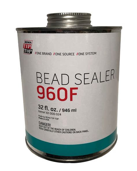 Rema Tip Top 960F Tire Bead Sealer, Rim Sealer 32 fl oz can - Brush To — TYK Industries