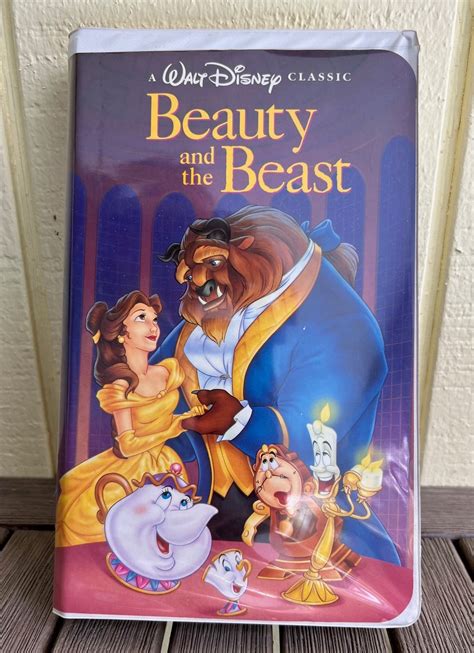 Beauty and the Beast VHS Black Diamond Edition Walt Disney Classic 1992 ...