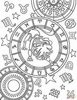 Leo Zodiac Sign coloring page  Free Printable Coloring Pages sketch template