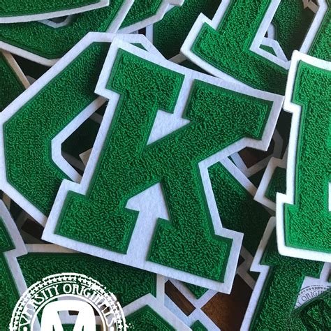 Kelly Green/white 6 Chenille Varsity Letter Patches - Etsy in 2022 | Block lettering, Lettering ...