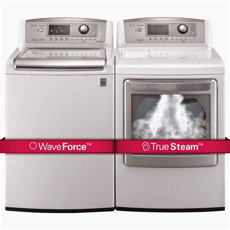 lg washer dryer: lg top load washer and dryer