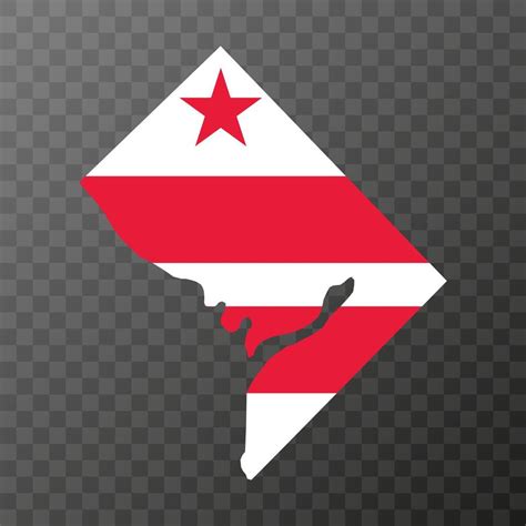 District of Columbia state flag. Vector illustration. 13430921 Vector Art at Vecteezy