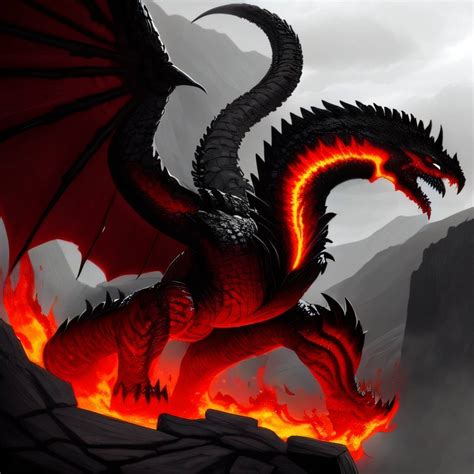 Lava dragon by WolfGodess15 on DeviantArt