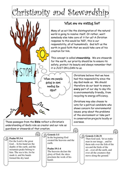 Christian view on animals: stewardship v dominion by maz1 - UK Teaching Resources - TES