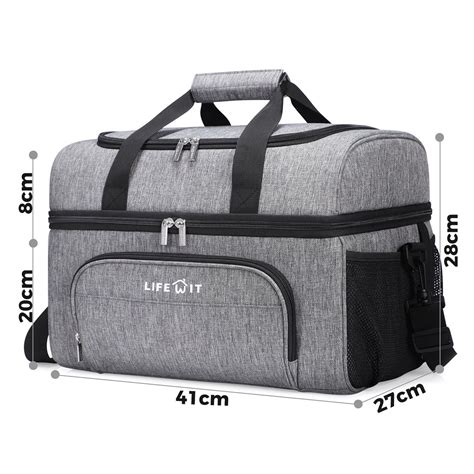 Lifewit Soft Insulated Cooler Tote Bag for Camping, Beach, Picnic ...