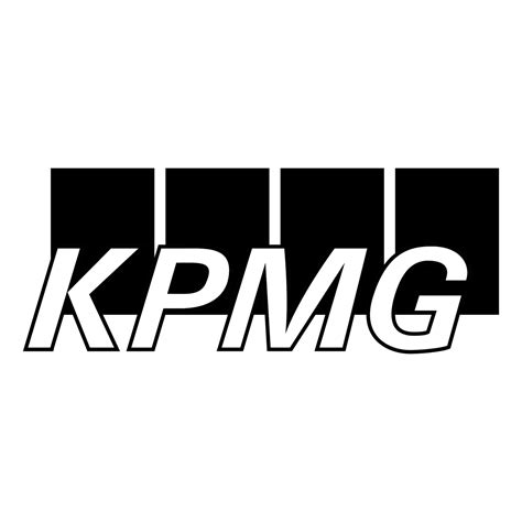 KPMG Logo Black and White (1) – Brands Logos