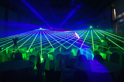 Laser show | Show realization | Service | Screenrental - Specialist ...