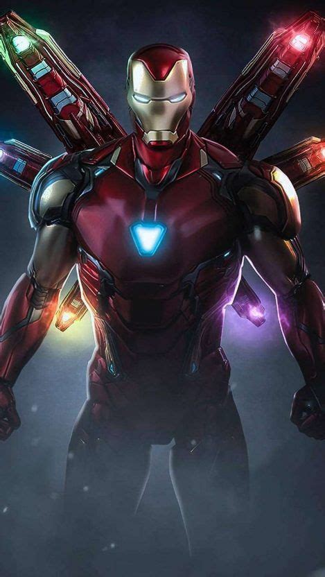 Iron Man Mark 85 Infinity Stone Armor iPhone Wallpaper - iPhone Wallpapers Marvel Dc, Marvel ...