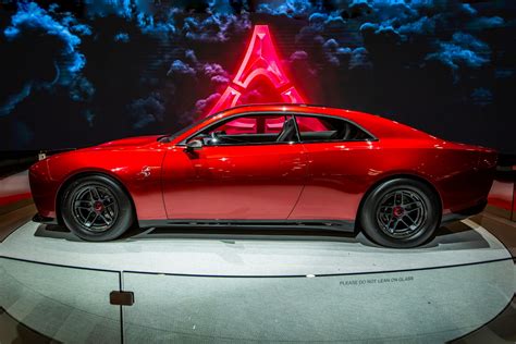 Dodge Charger Daytona SRT Concept Gets Painted Red for SEMA, '9' Is the ...