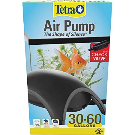 Tetra Whisper Air Pump 30 To 60 Gallons, For aquariums, Quiet, Powerful ...