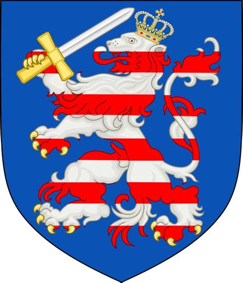 Arms of the Grand Duchy of Hesse 1806-1918 - Category:Coats of arms of ...