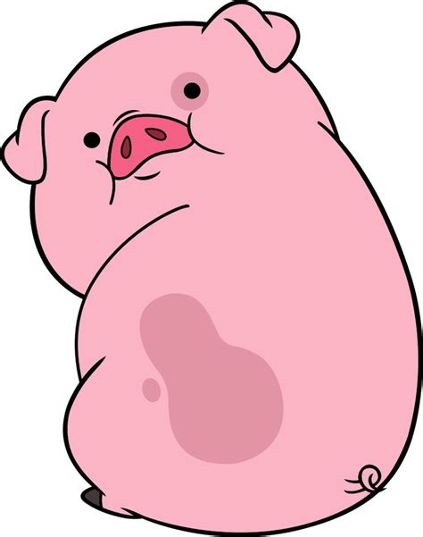 cute pig cartoon - Google Search | Gravity falls waddles, Wallpaper de ...