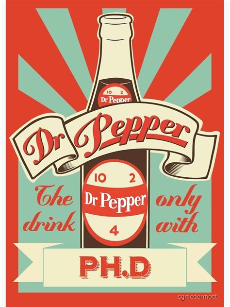 "Dr. Pepper Vintage" Photographic Print for Sale by sgmcdermott | Vintage poster design, Vintage ...