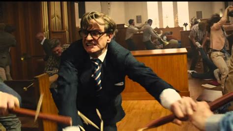 Kingsman Fight Scene Church Recreation - YouTube