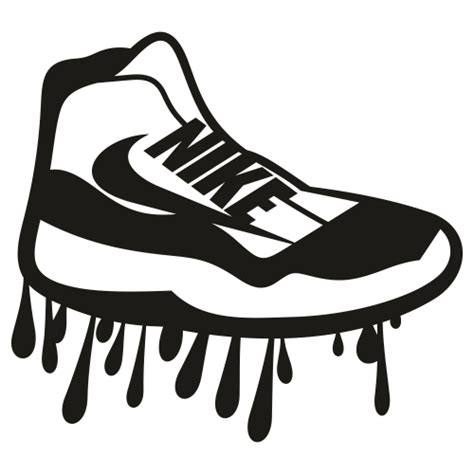 Nike Shoes SVG | Nike Dripping Shoes Svg | Fashion company Svg Logo ...