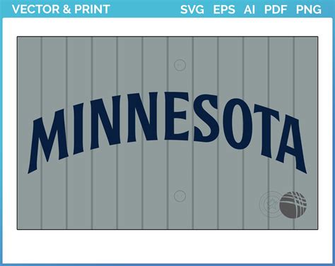 Minnesota Twins - Jersey Logo (2023) - Baseball Sports Vector SVG Logo ...