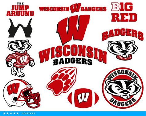 Wisconsin Badgers Logo Vector at Vectorified.com | Collection of ...