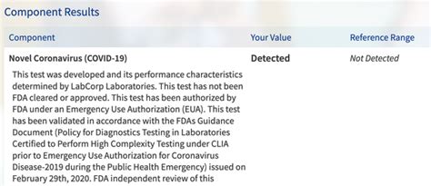 Mychart Positive Covid Results