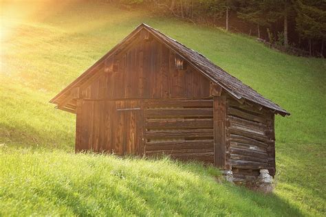 Free stock photo: Hut, Log Cabin, Barn, Heustadel - Free Image on Pixabay - 792305