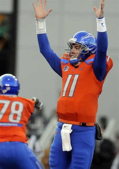 Boise State quarterback Kellen Moore, three teammates headed to Senior ...